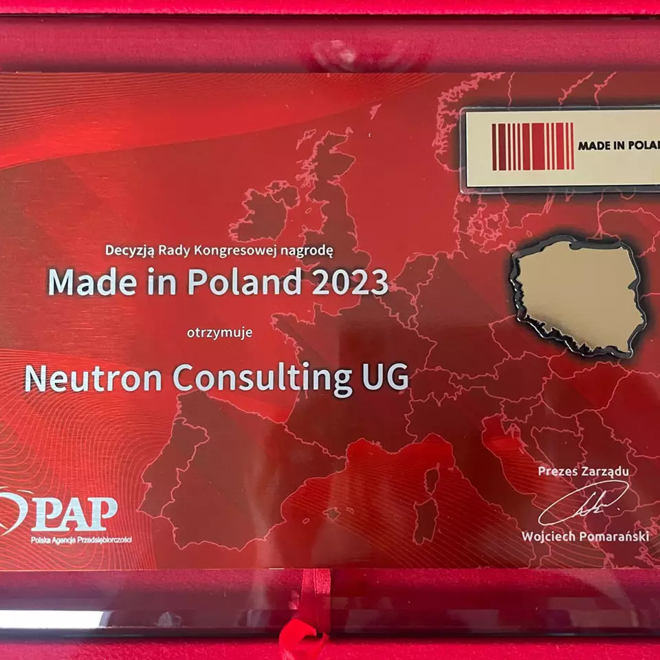 Nagroda dla Neutron Consulting UG